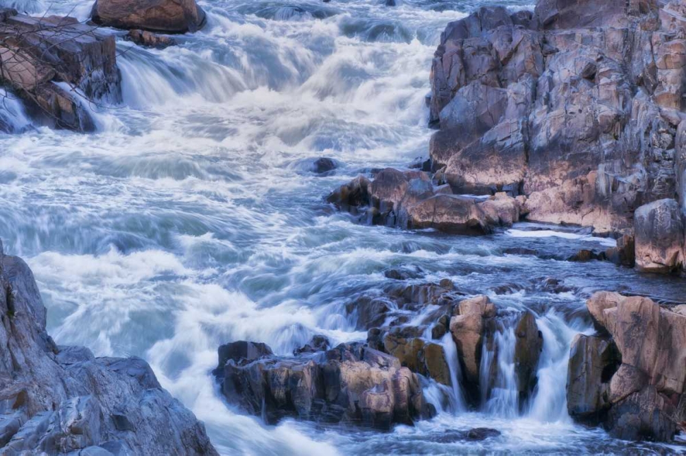 Virginia, Great Falls Rapids on Potomac River art print by Jay OBrien for $57.95 CAD