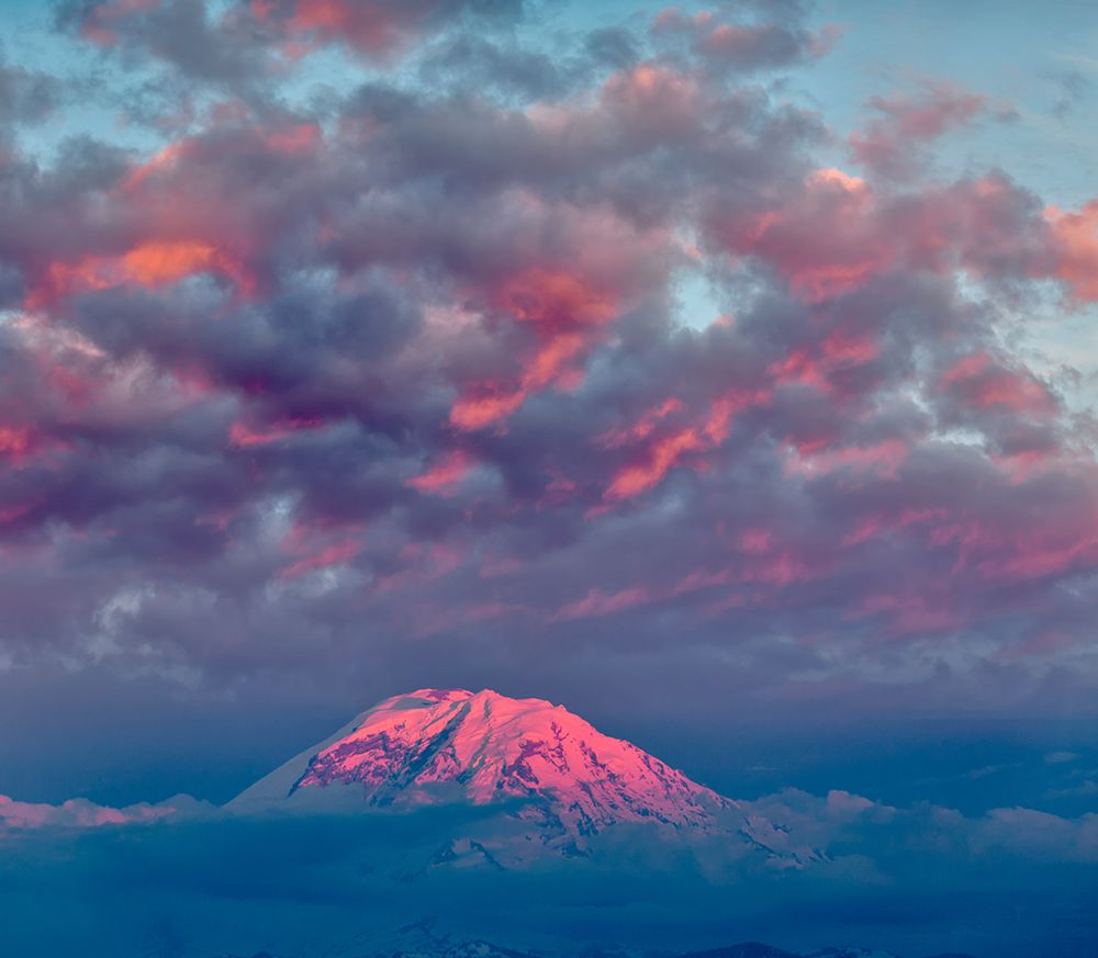 Mt Rainier at sunset-Washington State art print by Adam Jones for $57.95 CAD