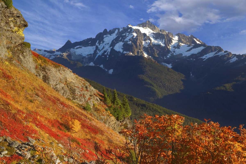 WA, Mount Baker Wilderness View of Mount Shuksan art print by Don Paulson for $57.95 CAD