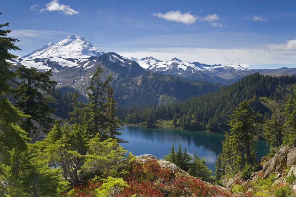 WA, Mt Baker Wilderness, Iceberg Lake art print by Don Paulson for $57.95 CAD