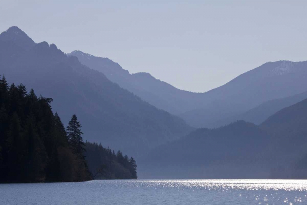 WA, Olympic NP Lake Crescent and Mount Stormking art print by Don Paulson for $57.95 CAD