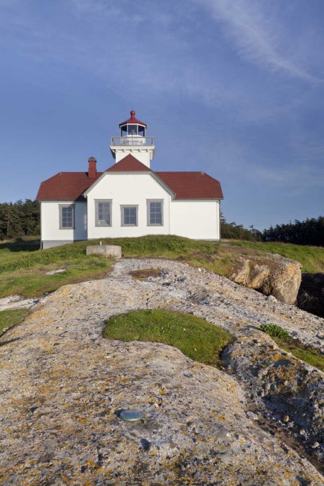 Washington, San Juan Ils Patos Island Lighthouse art print by Don Paulson for $57.95 CAD
