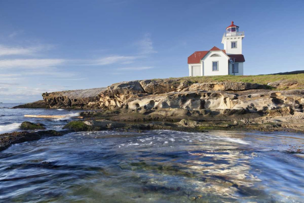 Washington, San Juan Ils Patos Island Lighthouse art print by Don Paulson for $57.95 CAD