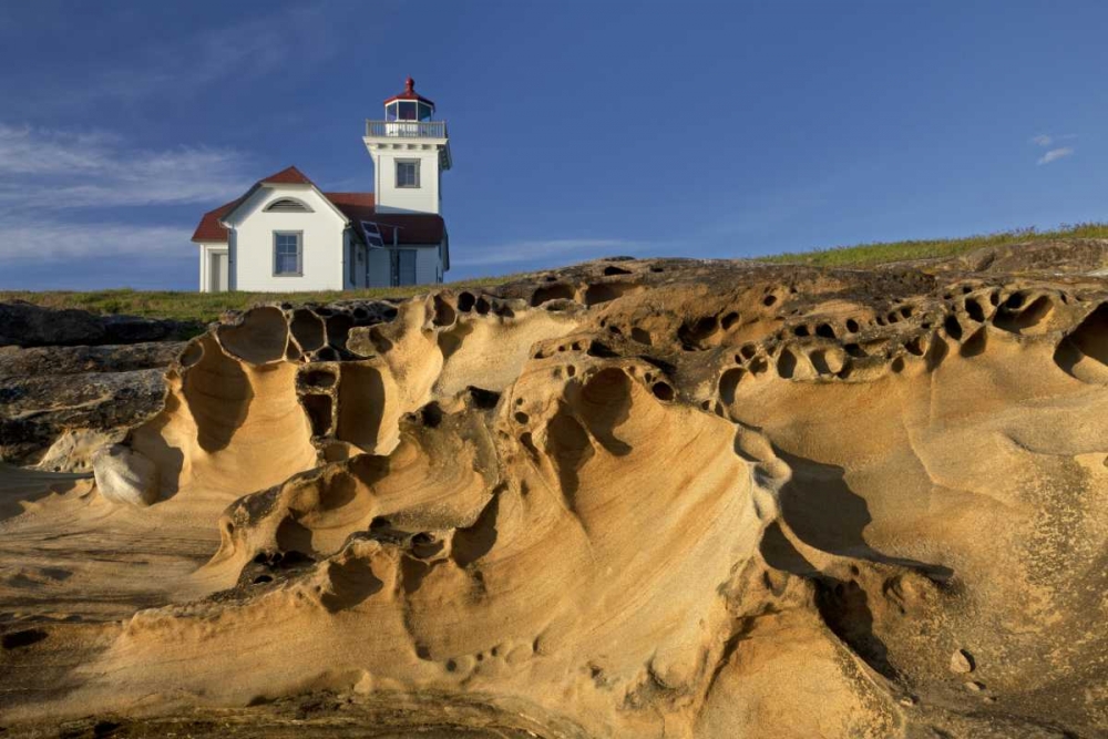Washington, San Juan Ils Patos Island Lighthouse art print by Don Paulson for $57.95 CAD
