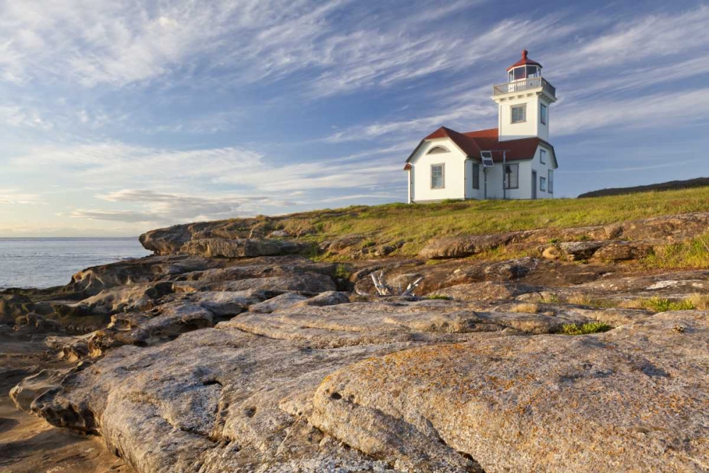 Washington, San Juan Ils Patos Island Lighthouse art print by Don Paulson for $57.95 CAD