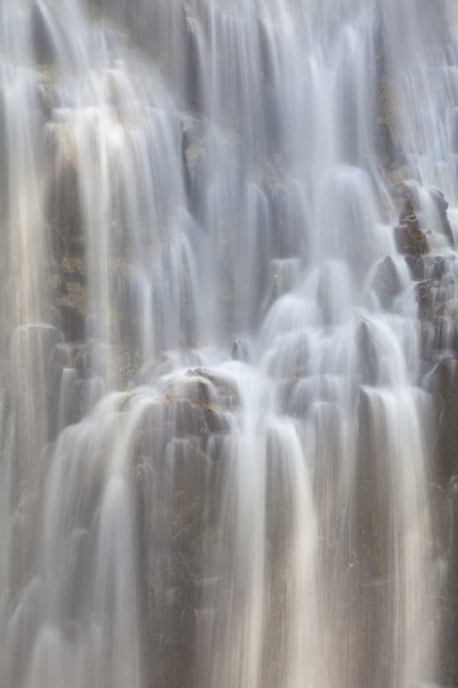 WA, Cascades NP Waterfall on Agnes Gorge Trail art print by Don Paulson for $57.95 CAD
