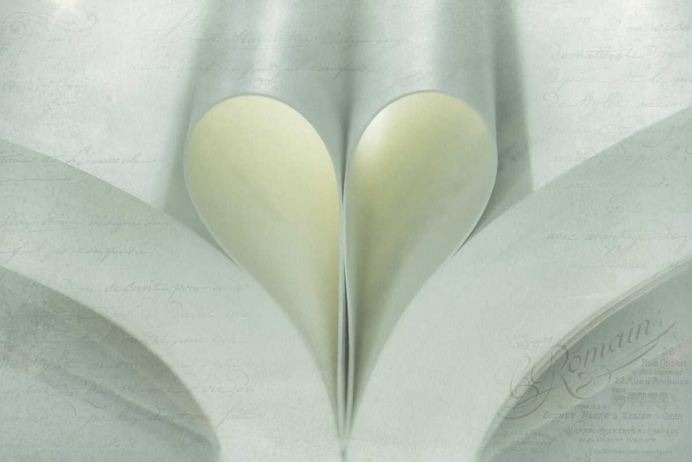 WA, Seabeck Open book with pages forming a heart art print by Don Paulson for $57.95 CAD