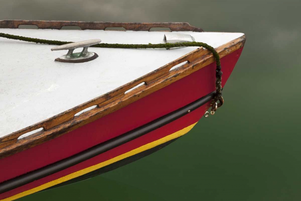 WA, Deer Harbor Bow of boat at Orcas Island art print by Don Paulson for $57.95 CAD