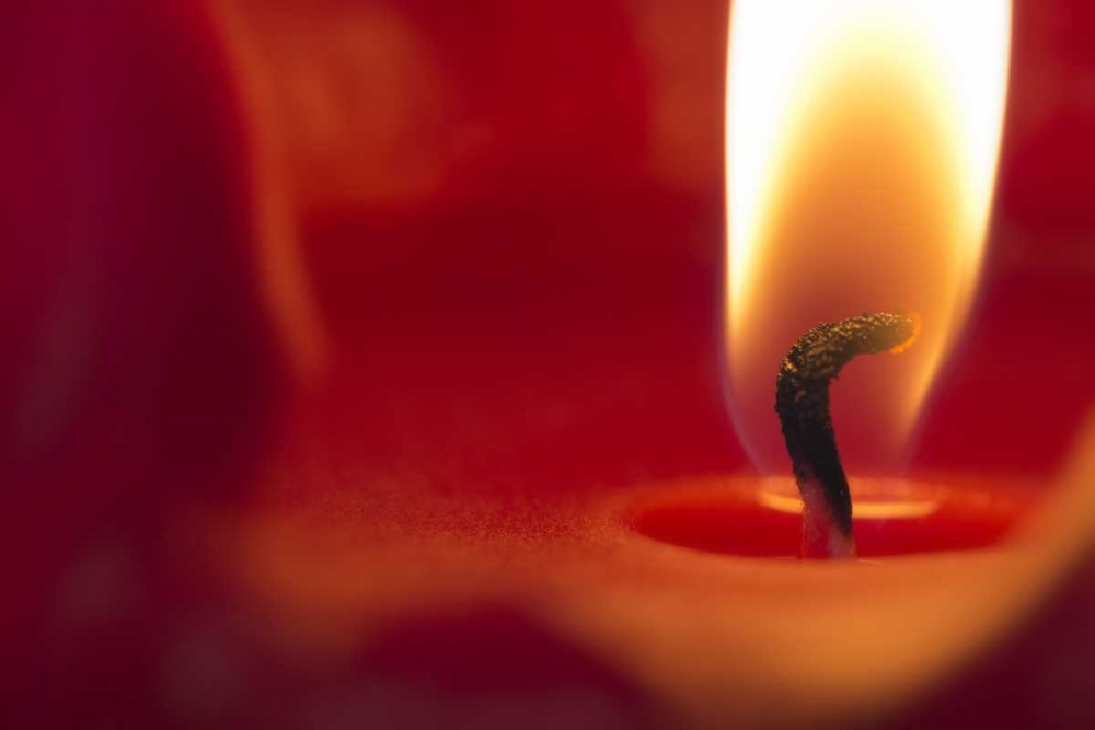 Washington, Seabeck Close-up of candle flame art print by Don Paulson for $57.95 CAD