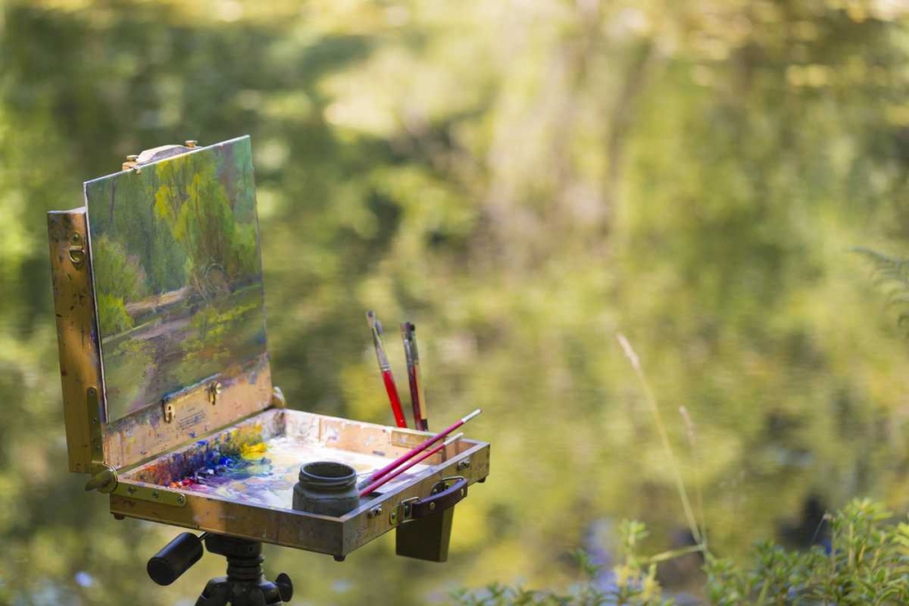 WA, Bainbridge Island Scenic painting on a mount art print by Don Paulson for $57.95 CAD