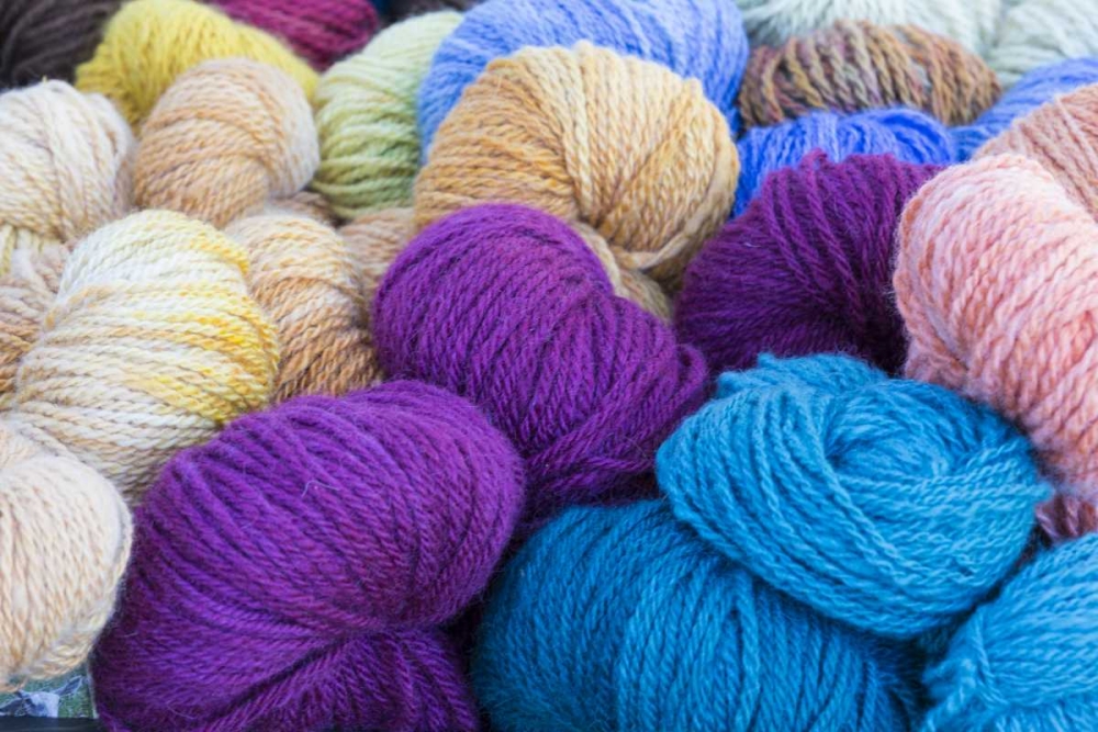 Washington, Seabeck Balls of colorful yarn art print by Don Paulson for $57.95 CAD