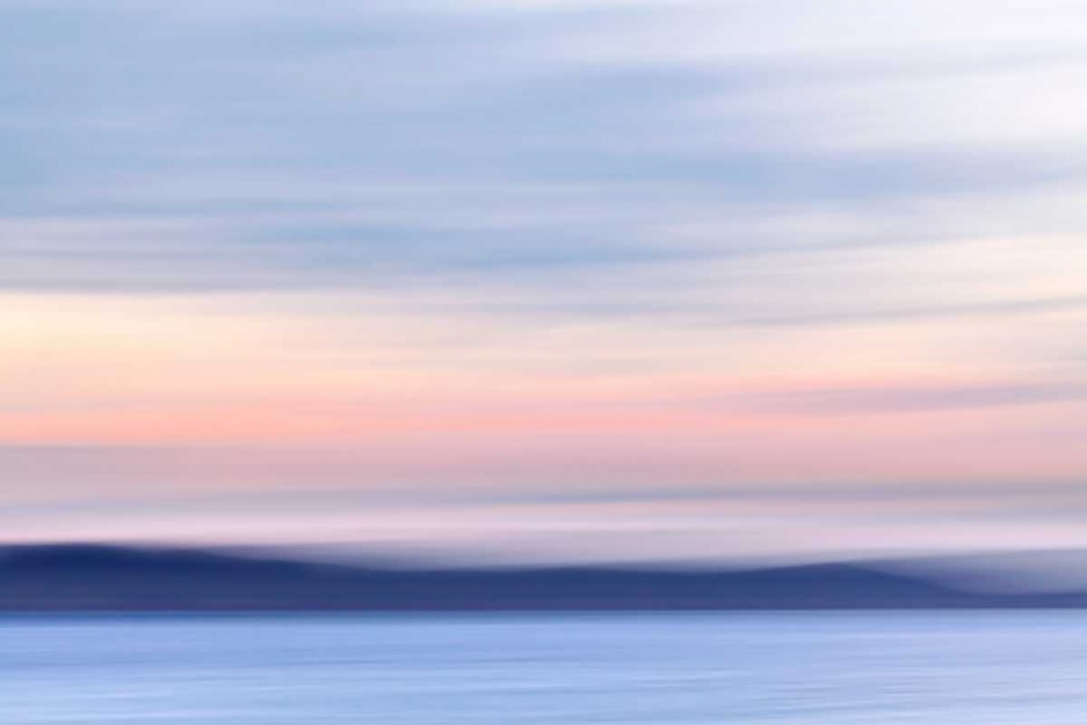 Washington, Hood Canal Abstract of ocean and sky art print by Don Paulson for $57.95 CAD