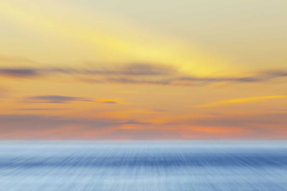 Washington, San Juans Abstract sunset scenic art print by Don Paulson for $57.95 CAD