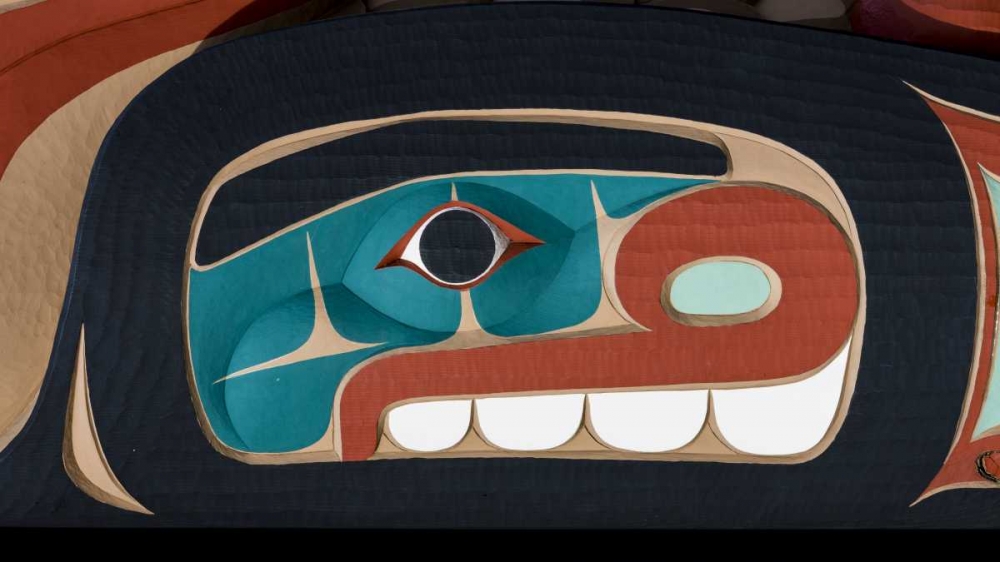 USA, Washington State, Jamestown Totem art PR art print by Don Paulson for $57.95 CAD