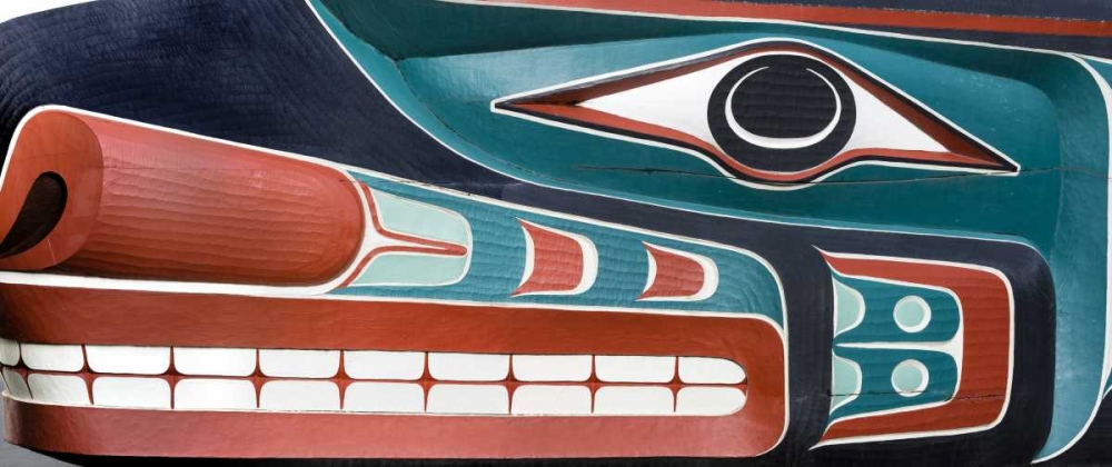 Washington, Jamestown Composite of totem art art print by Don Paulson for $57.95 CAD