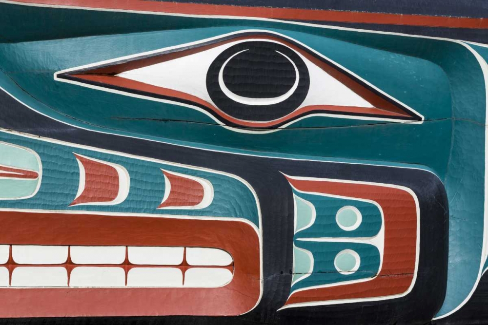 USA, Washington State, Jamestown Totem art PR art print by Don Paulson for $57.95 CAD