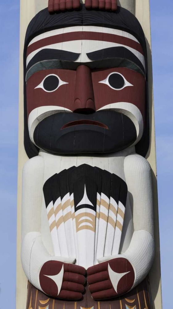 USA, Washington State, Jamestown Totem art PR art print by Don Paulson for $57.95 CAD