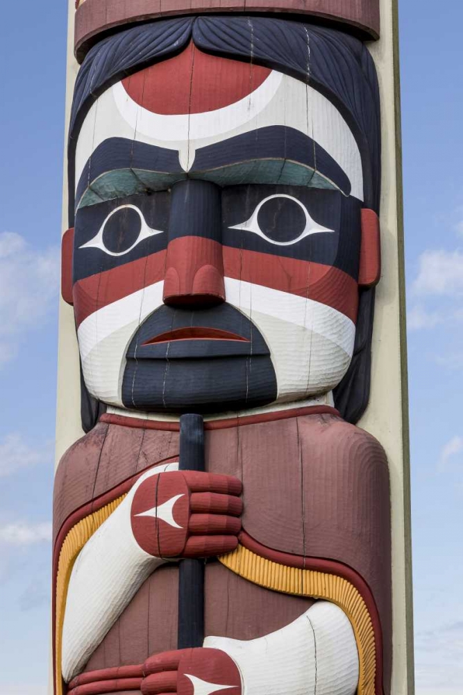 USA, Washington State, Jamestown Totem art PR art print by Don Paulson for $57.95 CAD