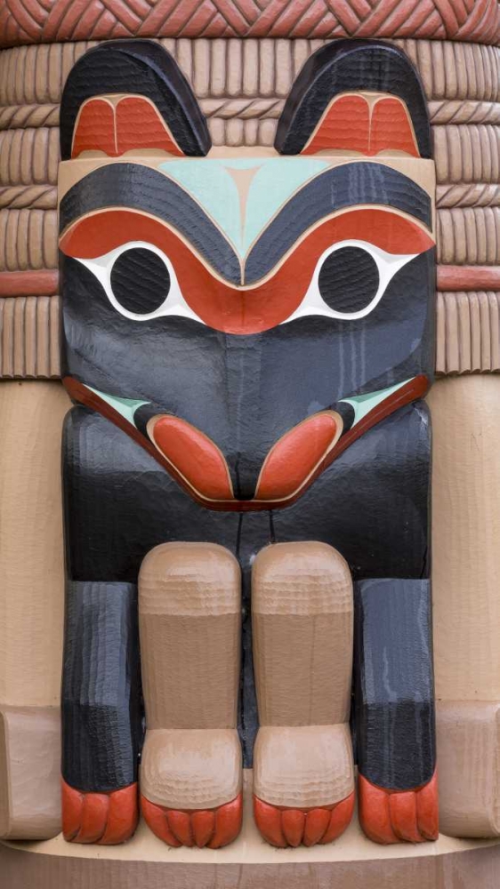 USA, Washington State, Jamestown Totem art PR art print by Don Paulson for $57.95 CAD