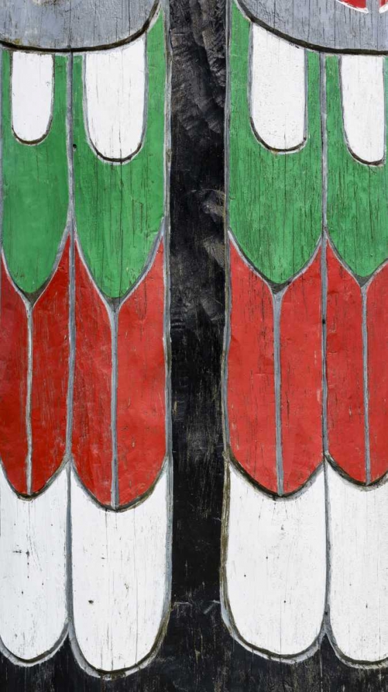 Washington State, Neah Bay Detail of a totem art print by Don Paulson for $57.95 CAD