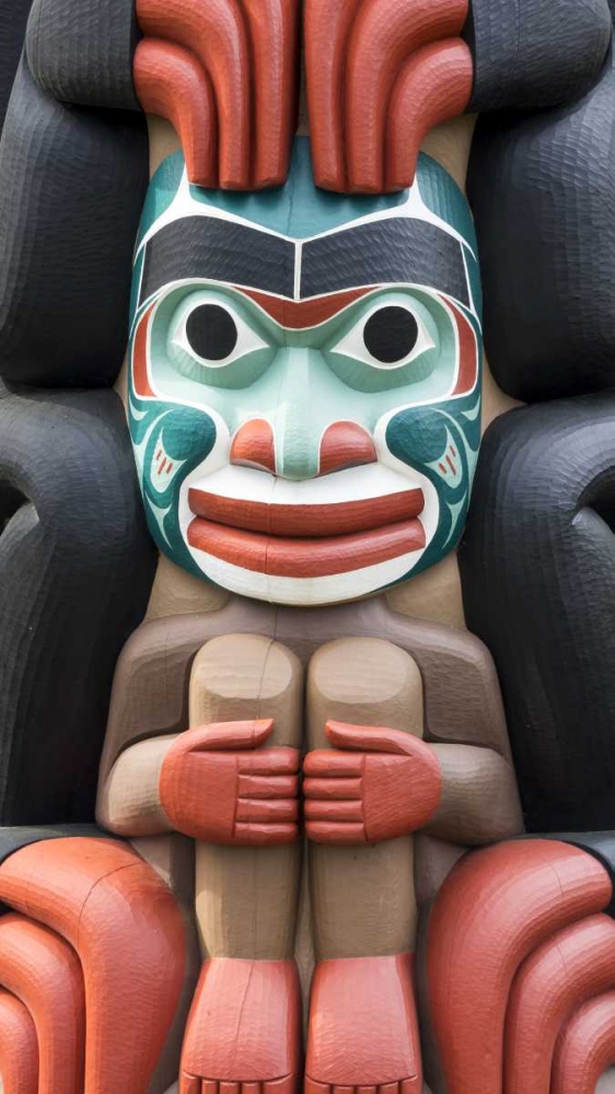 USA, Washington State, Jamestown Totem art PR art print by Don Paulson for $57.95 CAD
