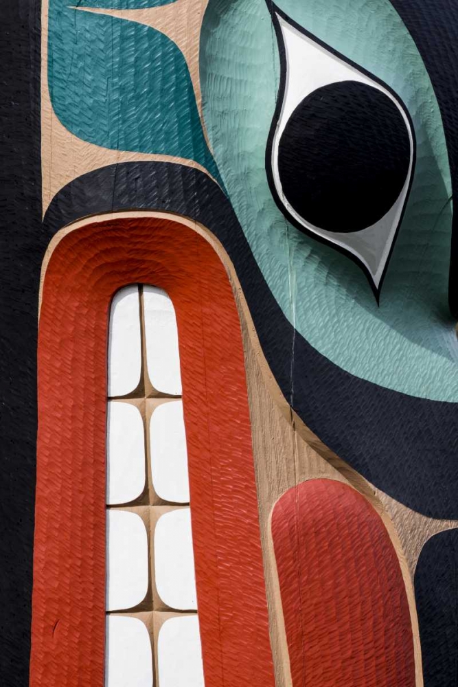 USA, Washington State, Jamestown Totem art PR art print by Don Paulson for $57.95 CAD