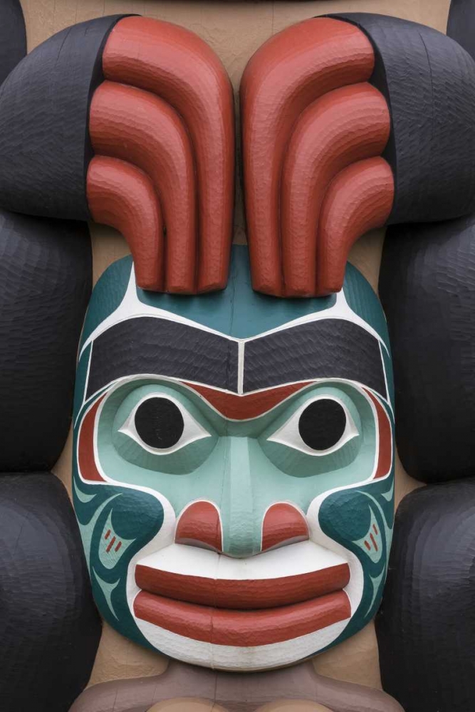 USA, Washington State, Jamestown Totem art PR art print by Don Paulson for $57.95 CAD