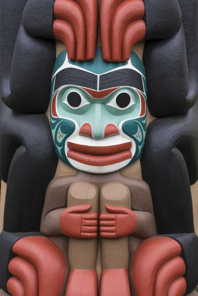 USA, Washington State, Jamestown Totem art PR art print by Don Paulson for $57.95 CAD