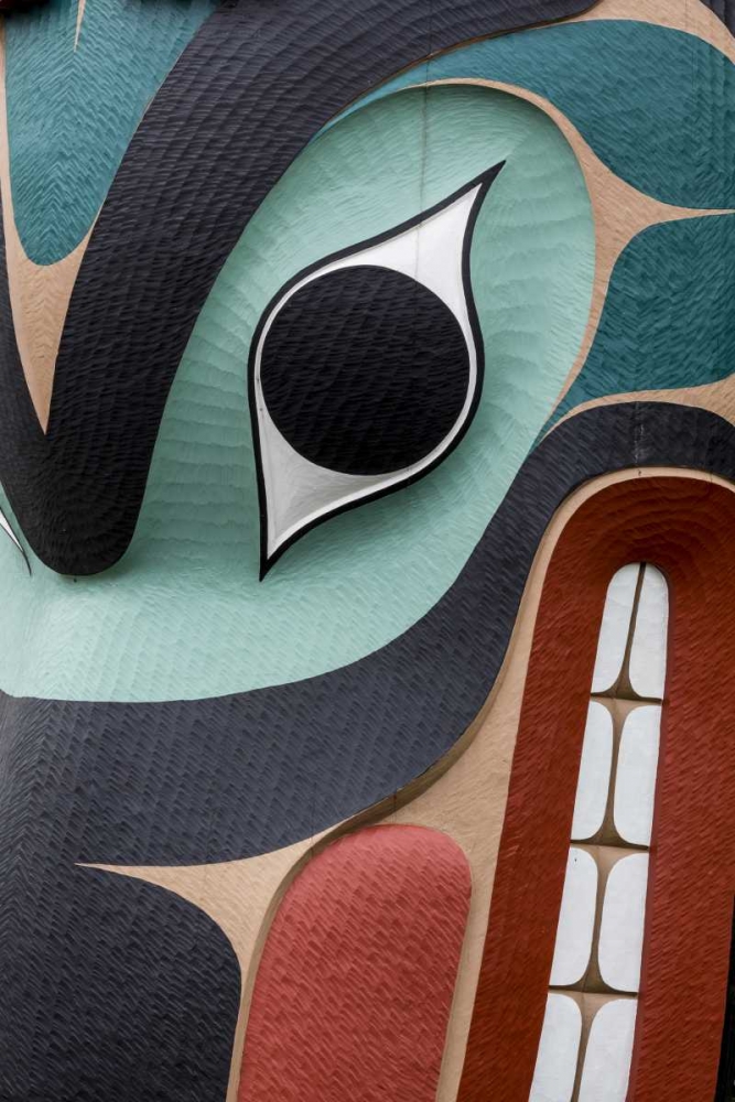 USA, Washington State, Jamestown Totem art PR art print by Don Paulson for $57.95 CAD