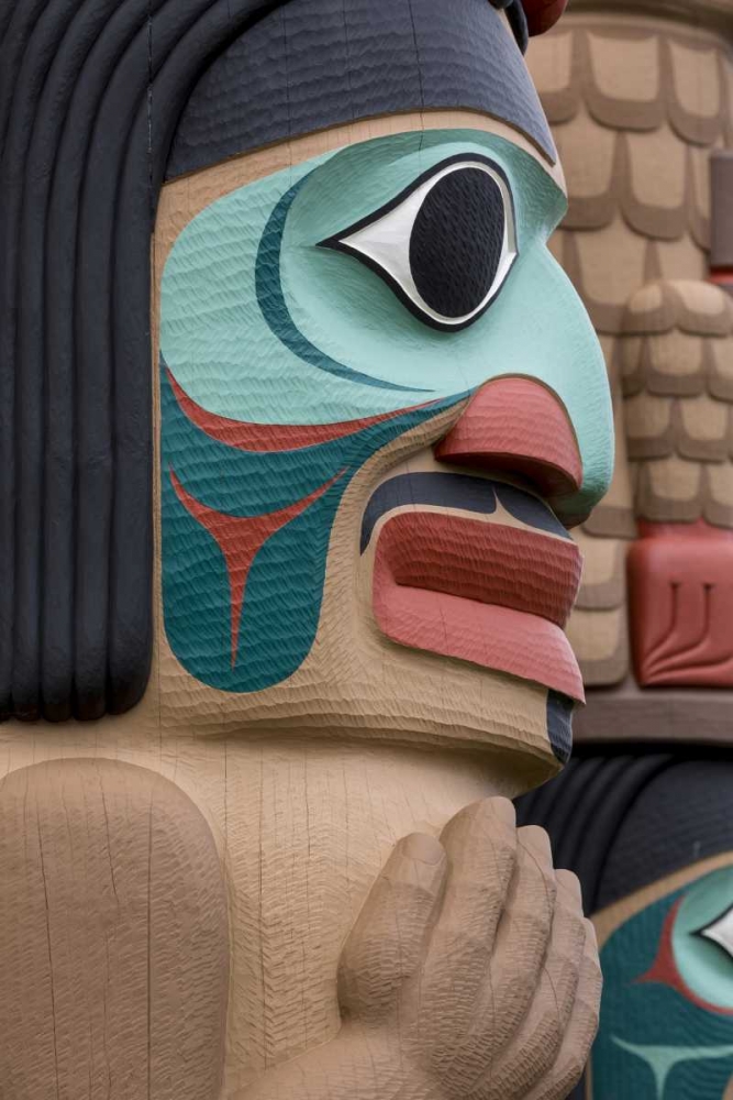 USA, Washington State, Jamestown Totem art PR art print by Don Paulson for $57.95 CAD