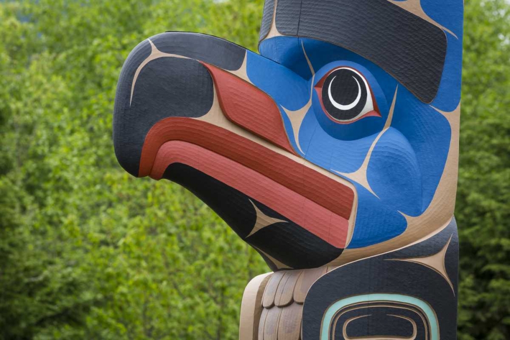 USA, Washington State, Jamestown Totem art PR art print by Don Paulson for $57.95 CAD