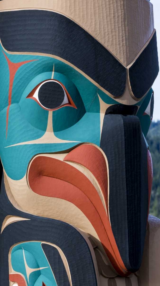USA, Washington State, Jamestown Totem art PR art print by Don Paulson for $57.95 CAD