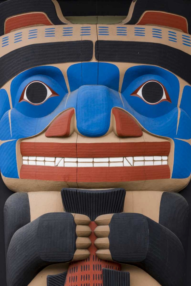 USA, Washington State, Jamestown Totem art PR art print by Don Paulson for $57.95 CAD