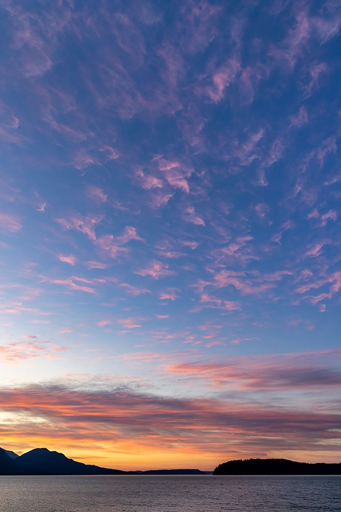 USA-Washington State-Seabeck Sunset over Hood Canal art print by Jaynes Gallery for $57.95 CAD
