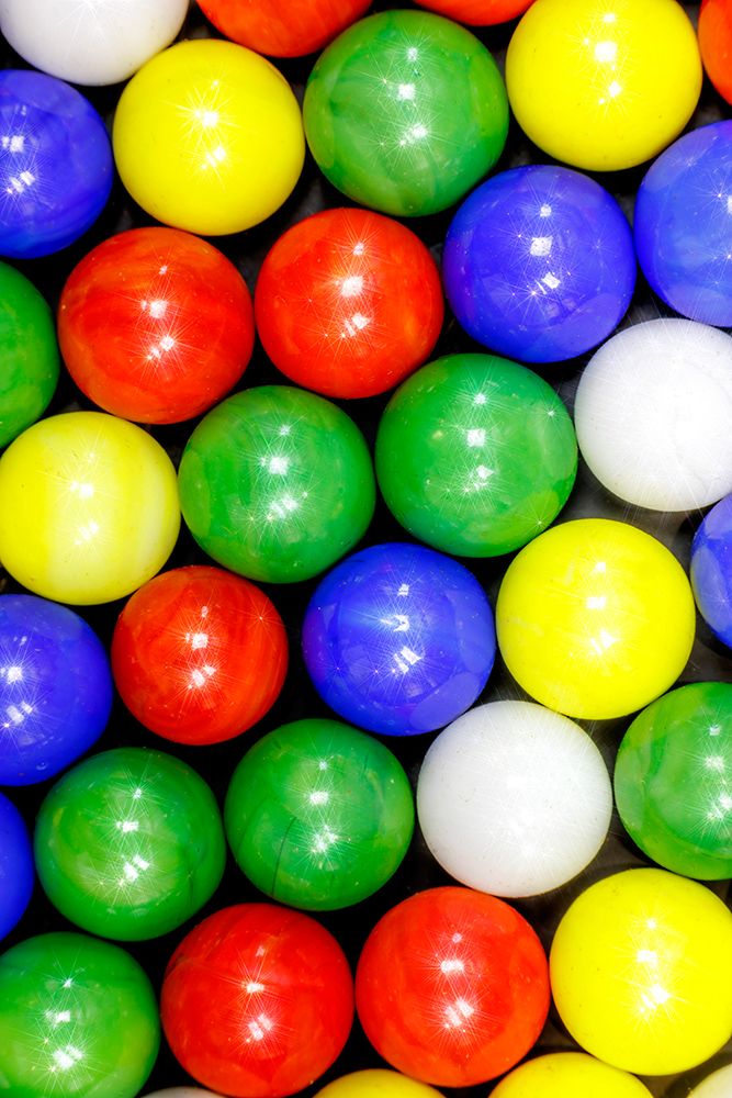USA- Washington State- Seabeck. Close-up of colorful marbles. art print by Jaynes Gallery for $57.95 CAD