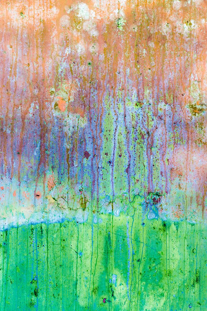 USA, Washington State, Camp Hayden. Close-up of weathered paint on metal wall. art print by Jaynes Gallery for $57.95 CAD