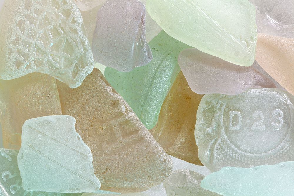USA, Washington State, Seabeck. Close-up of beach glass. art print by Jaynes Gallery for $57.95 CAD