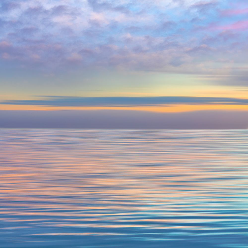 USA, Washington State, Seabeck. Composite of Hood Canal sunrise. art print by Jaynes Gallery for $57.95 CAD