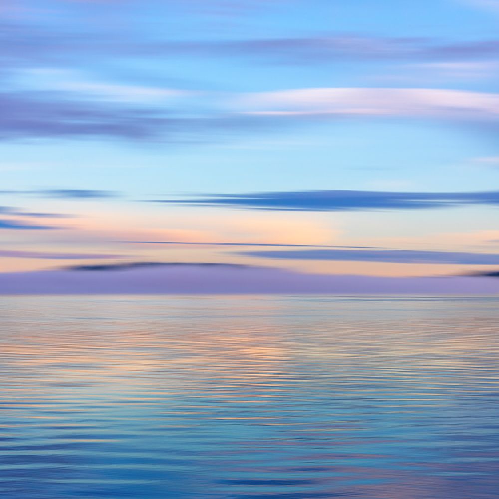 USA, Washington State, Seabeck. Hood Canal sunrise composite. art print by Jaynes Gallery for $57.95 CAD