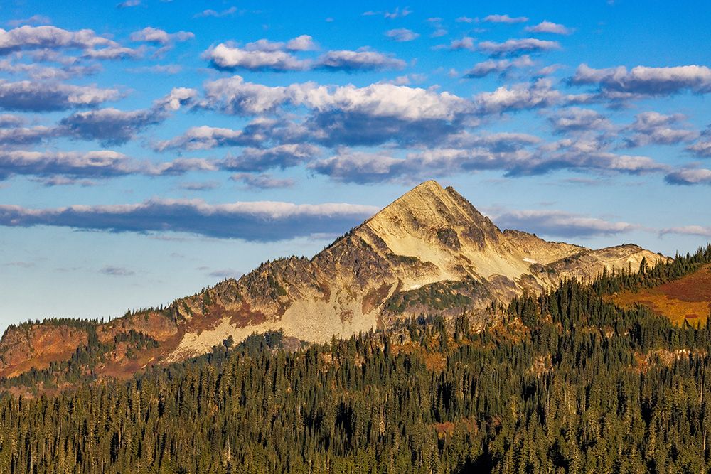 Pyramid Peak in Mount Rainier National Park-Washington State-USA art print by Chuck Haney for $57.95 CAD
