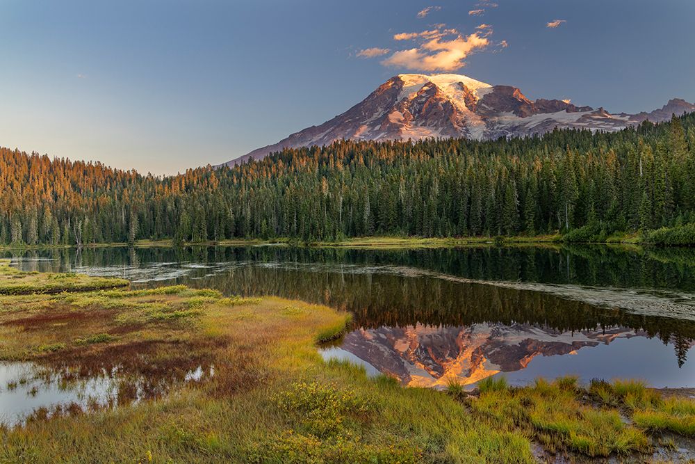 Aptly named Reflection Lake in Mount Rainier National Park-Washington State-USA art print by Chuck Haney for $57.95 CAD