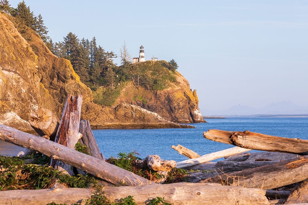 Washington State-Ilwaco-Cape Disappointment State Park Cape Disappointment Lighthouse art print by Emily Wilson for $57.95 CAD