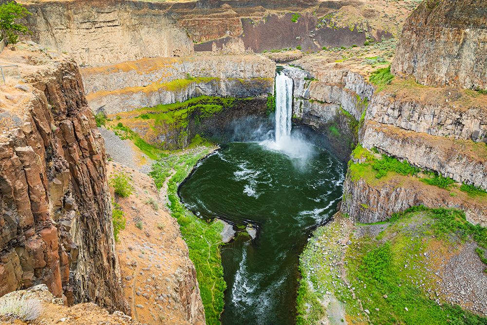Palouse Falls State Park-Washington State-USA-Palouse Falls in Palouse Falls State Park art print by Emily Wilson for $57.95 CAD