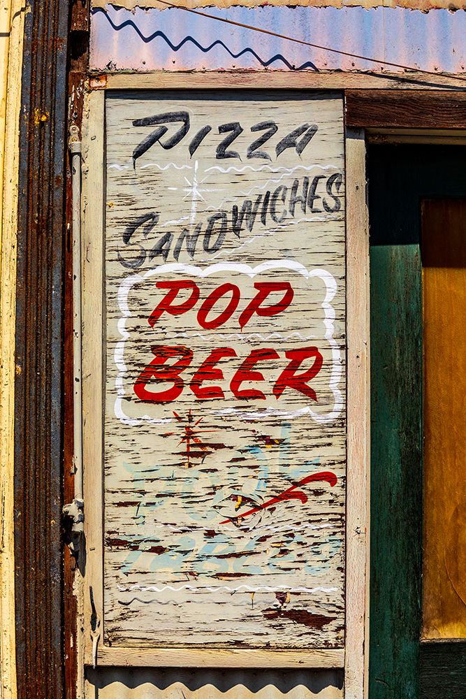 USA-Washington State-Palouse-Colfax Advertisement for drinks and snacks art print by Emily M. Wilson for $57.95 CAD