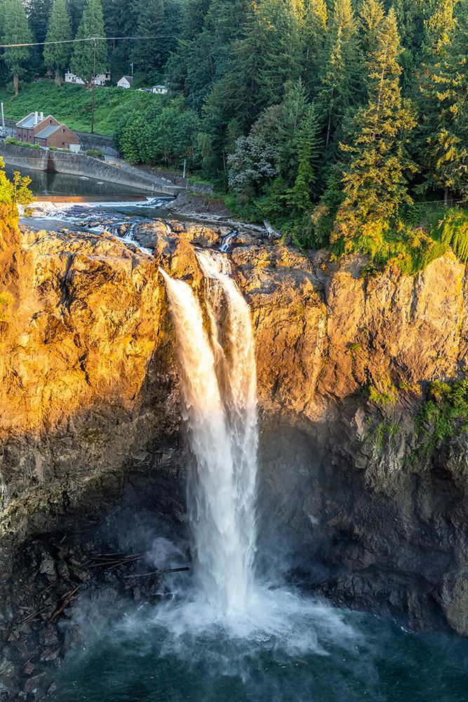 USA-Washington State-Snoqualmie Falls art print by Hollice Looney for $57.95 CAD