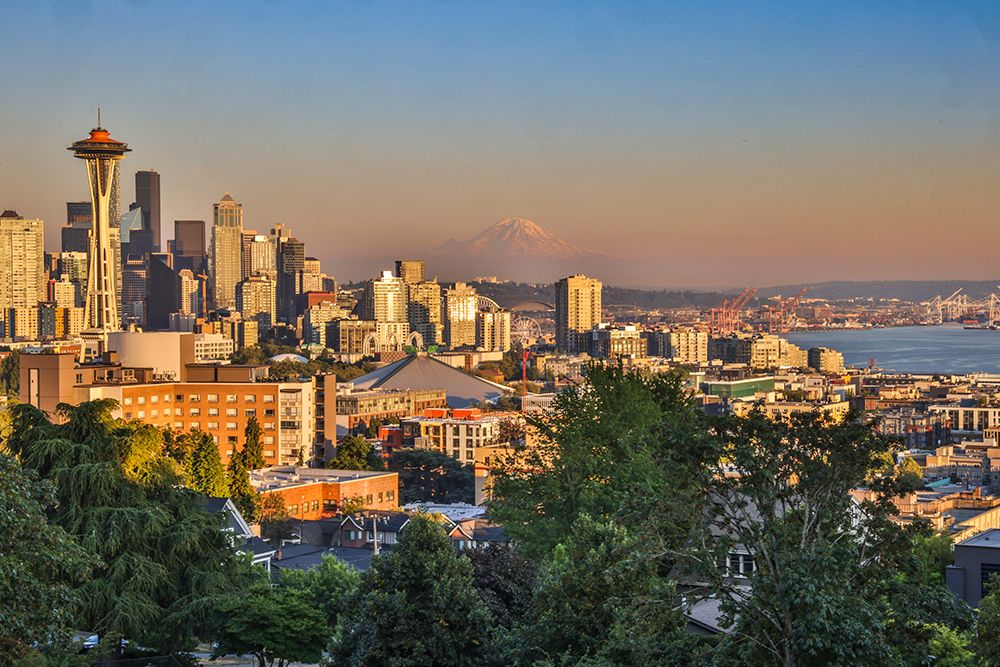 USA-Washington State-Seattle art print by Hollice Looney for $57.95 CAD