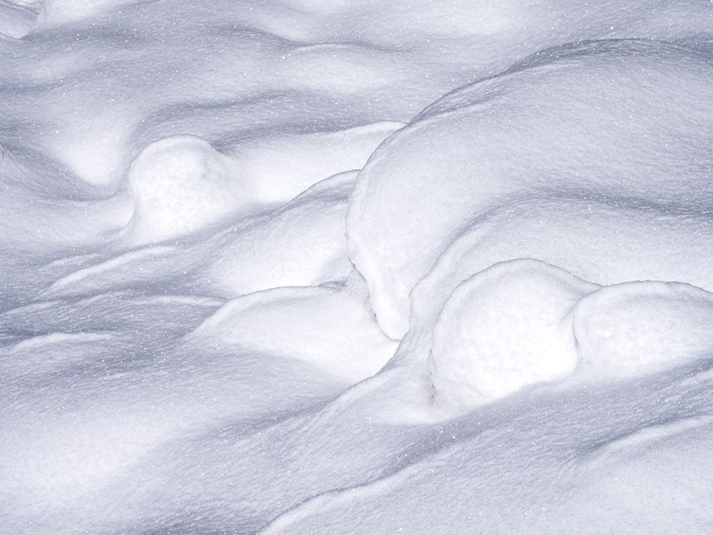 USA-Washington State-Cle Elum-Kittitas County. Snow mounds in winter. art print by Julie Eggers for $57.95 CAD