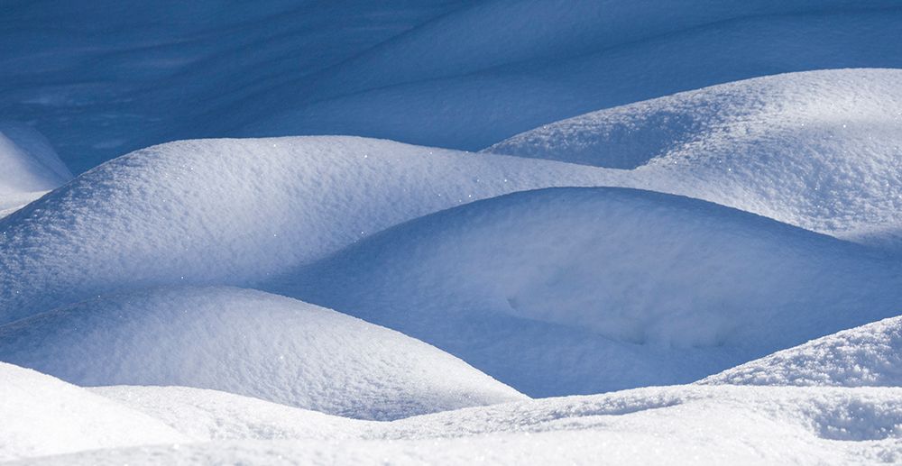 USA-Washington State-Cle Elum-Kittitas County. Snow mounds in winter. art print by Julie Eggers for $57.95 CAD