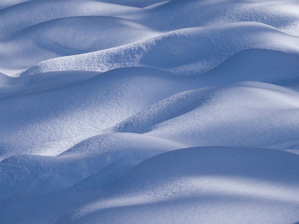 USA-Washington State-Cle Elum-Kittitas County. Snow mounds in winter. art print by Julie Eggers for $57.95 CAD