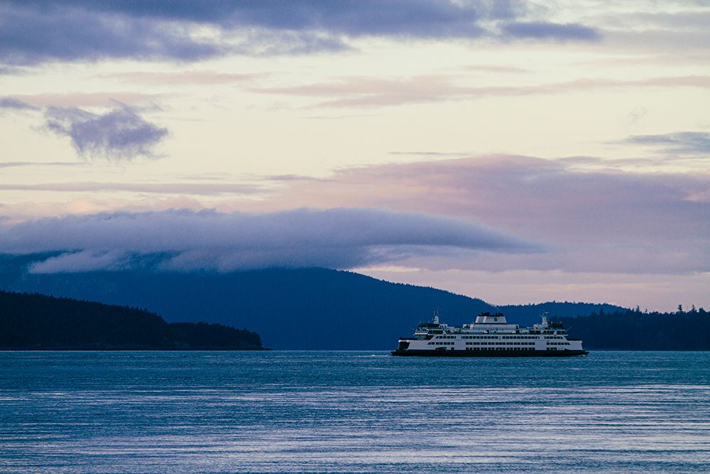 Anacortes-Washington State-USA-Washington State Ferry art print by Jolly Sienda for $57.95 CAD
